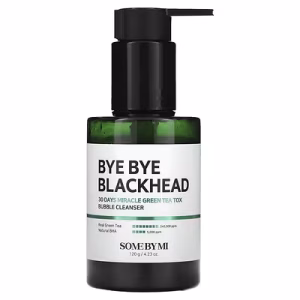SOME BY MI, Bye Bye Blackhead, 30 Days Miracle Green Tea Tox, Foaming Cleanser with Green Tea Extract, 4.23 oz (120 g)