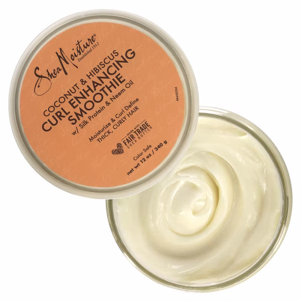 SheaMoisture Curl Smoothie, Coconut & Hibiscus, 12 oz (340 g) - Image 3