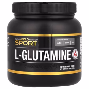 California Gold Nutrition, Sport, AjiPure®, L-Glutamine Powder, Gluten Free, 1 lb (454 g)