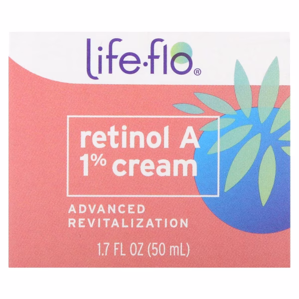 Life-flo 1% Retinol A Cream Advanced Repair Formula 1.7 oz (50 ml) - Image 2