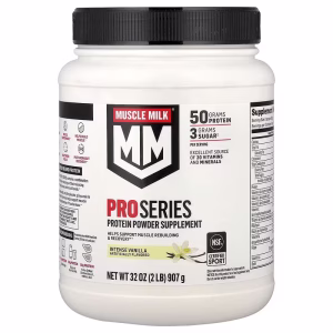 Muscle Milk, Pro Series, Protein Powder, Intense Vanilla, 2 lb (907 g)