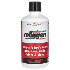 Health Direct, AminoSculpt® Collagen Micropeptides, Tart Cherry, 18 g, 30 fl oz (887 ml)